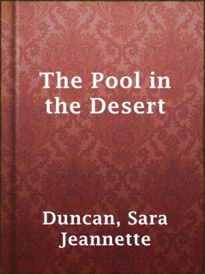 cover image of The Pool in the Desert